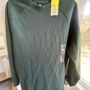 All in Motion Green Crew Neck Sweater